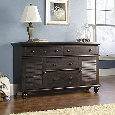 Sauder Harbor View Dresser 401324 The Furniture Co