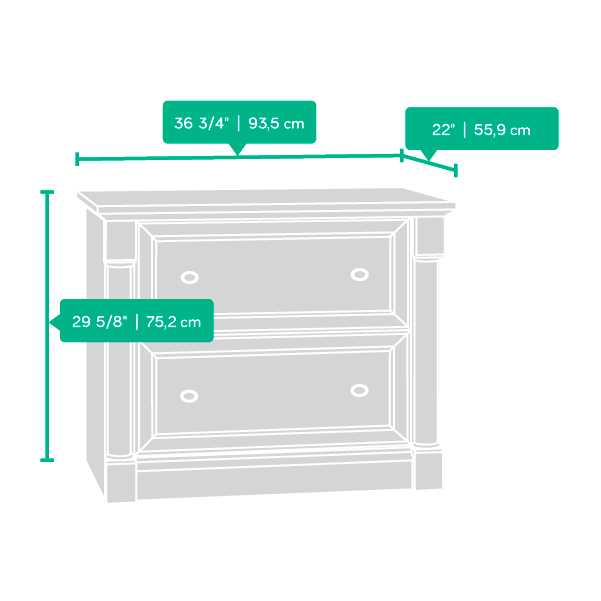 Palladia Lateral File 412015 Sauder Furniture TheFurnitureCo