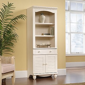 Sauder Harbor View Library with Doors (158082)