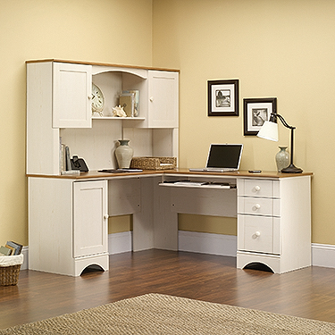 Sauder Harbor View Corner Desk 403793 Sauder The Furniture Co