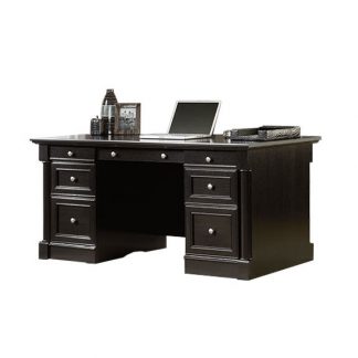 Sauder 409128 Stockbridge Executive Trestle Desk The Furniture Co