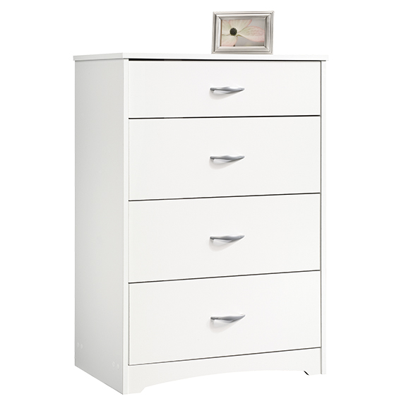 Sauder Beginnings 4-Drawer Chest (415545) – The Furniture Co.