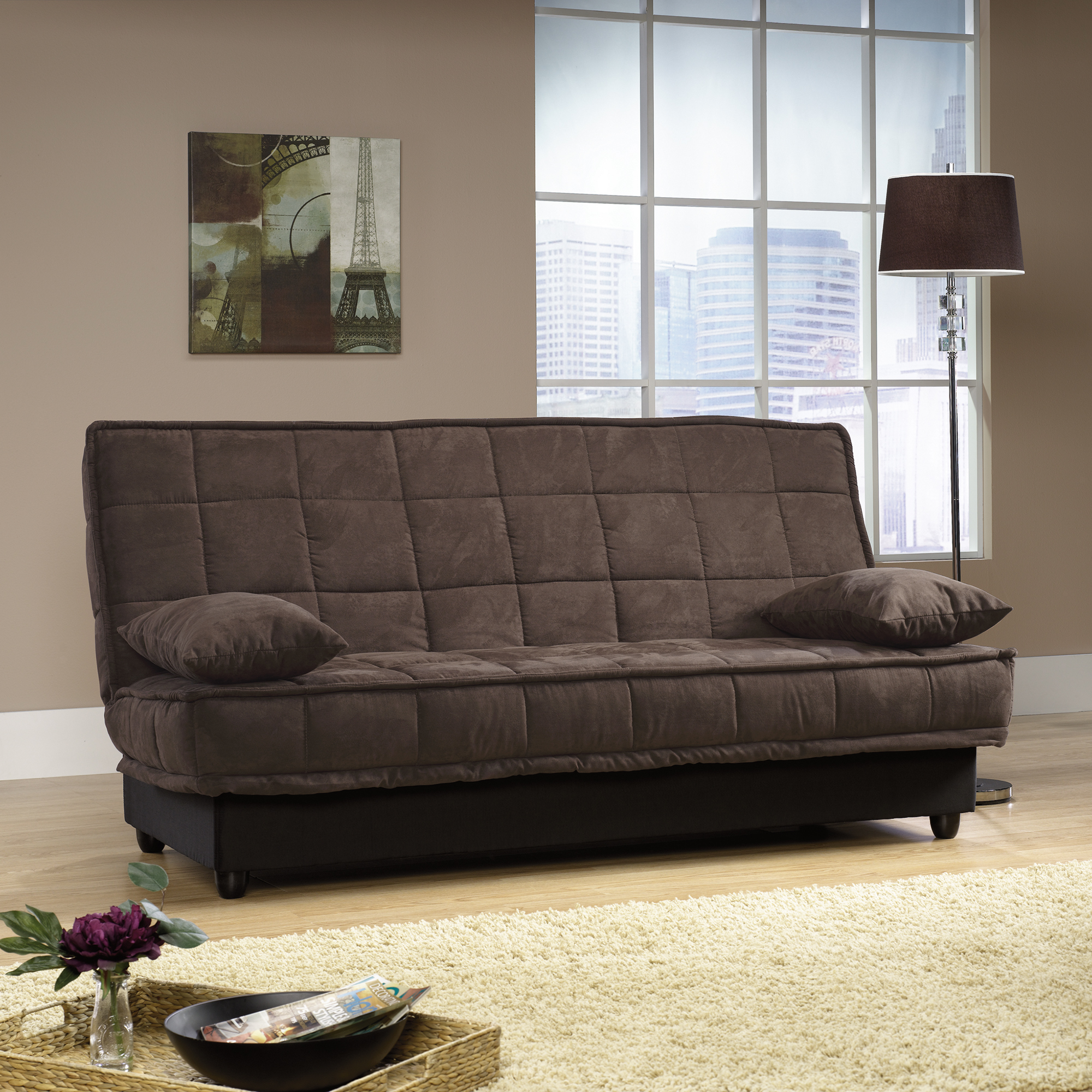 Sauder Lincoln Sofa Convertible 412795 The Furniture Co