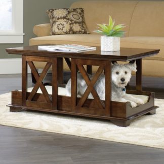Sauder Pet Home Coffee Table Pet Bed (417195)