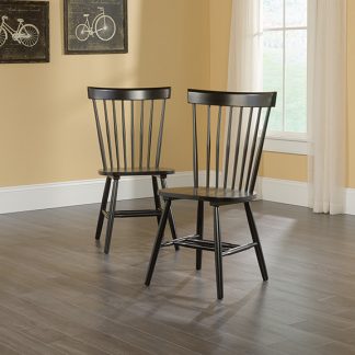 Sauder New Grange Spindle Back Dining Chair Set of Two (418892)