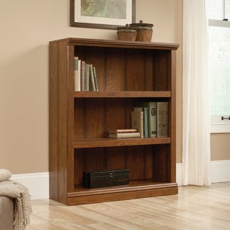 Sauder Select 5 Shelf Bookcase 410175, Sauder Abbey Oak Bookcase