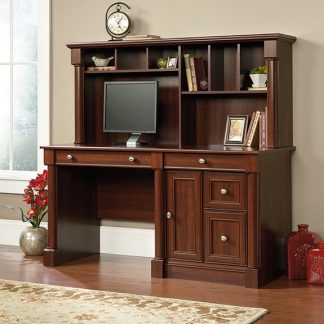 Sauder Palladia Computer Desk and Hutch (420513)