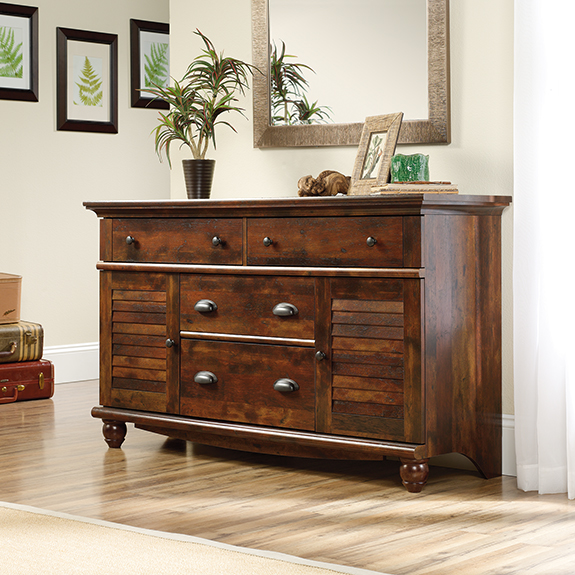 Sauder Harbor View Dresser 420466 The Furniture Co