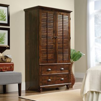 Sauder Home Plus Wardrobe Storage Cabinet 411312 The Furniture Co