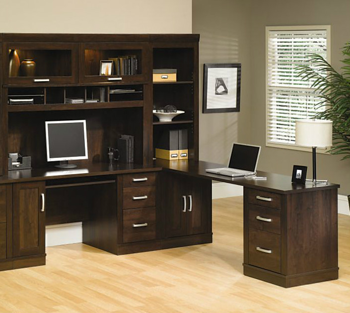 Sauder Ps40 5 Piece Office Port Set The Furniture Co