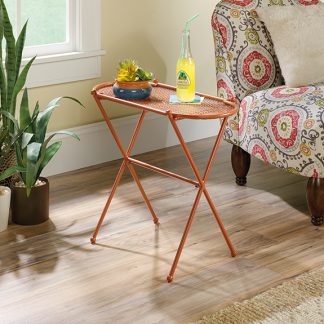 Sauder Viabella Side Table Terracotta (420097)