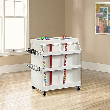 Sauder Craft Pro Series Craft Cart (417047) – The Furniture Co.