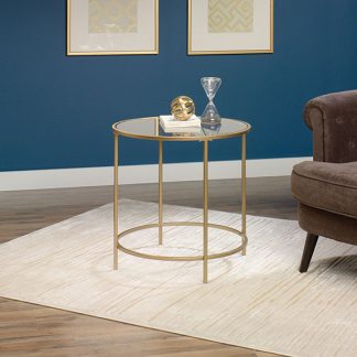 Sauder International Lux Round Side Table (417829)
