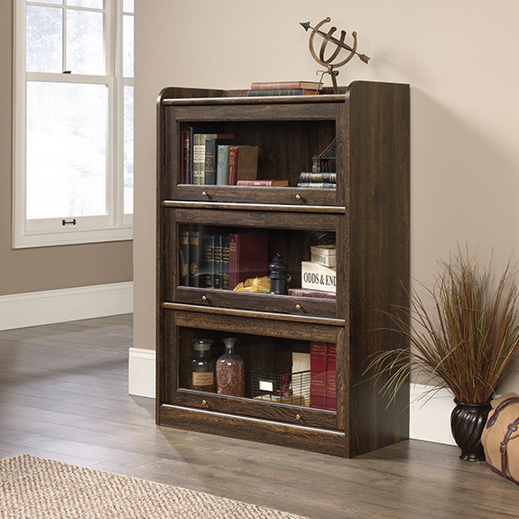 Barrister Lane Bookcase 422790, Sauder Barrister Bookcase With Glass Doors