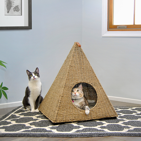 Pet Home Pyramid Cat Nester 421098 Sauder Furniture Outlet Store