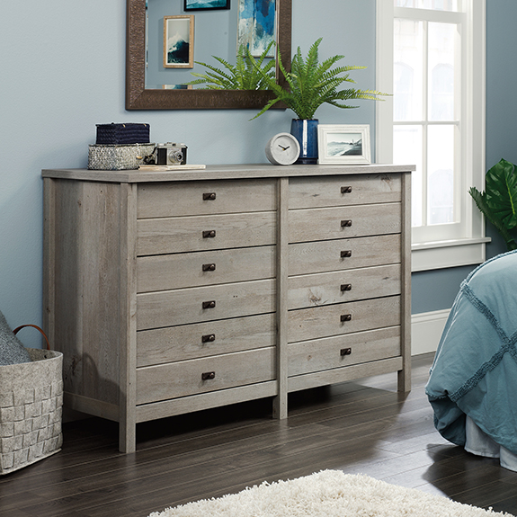 Sauder Outlet Cottage Road Dresser 423964 Bedroom Furniture