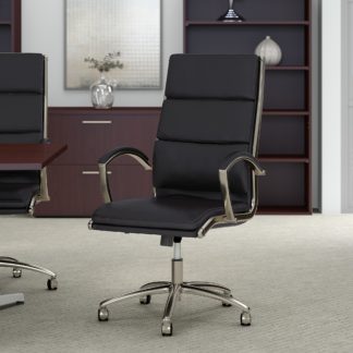 Modelo High Back Leather Executive Office Chair (CH1701BLL-03)