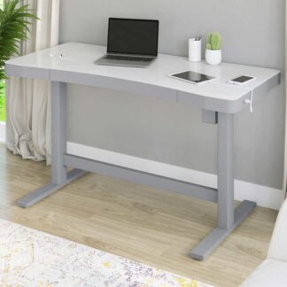 47" Sit-Stand Desk - White