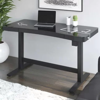 47" Sit-Stand Desk - Black